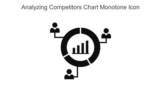 Analyzing Competitors Chart Monotone Icon In Powerpoint Pptx Png And Editable Eps Format