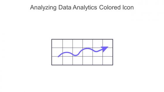 Analyzing Data Analytics Colored Icon In Powerpoint Pptx Png And Editable Eps Format