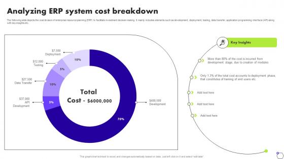 Analyzing ERP System Cost Breakdown Deploying ERP Software System Solutions