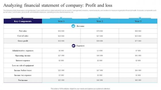 Analyzing Financial Statement Of Company Profit Navigating The Information Technology Landscape MKT SS V
