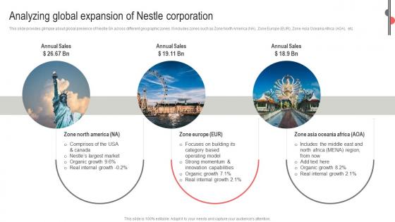 Analyzing Global Expansion Corporation Nestle Business Expansion And Diversification Report Strategy SS V