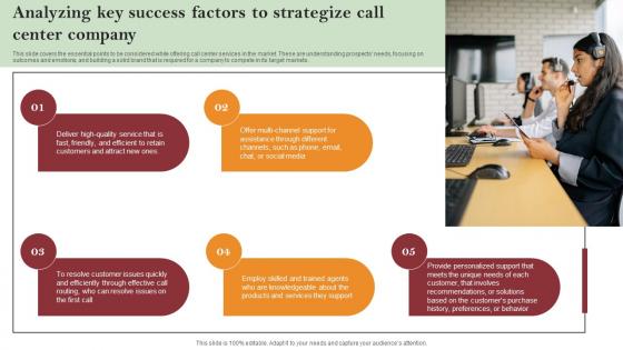 Analyzing Key Success Factors To Strategize Call Center Company Call Centre Process Improvement