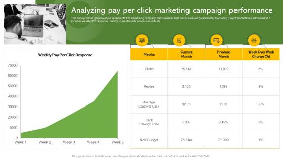 Analyzing Pay Per Click Marketing Campaign Performance Effective Paid Promotions MKT SS V