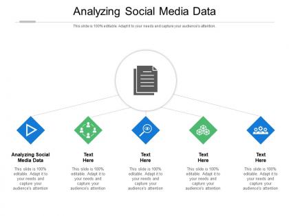 Analyzing social media data ppt powerpoint presentation infographics outfit cpb