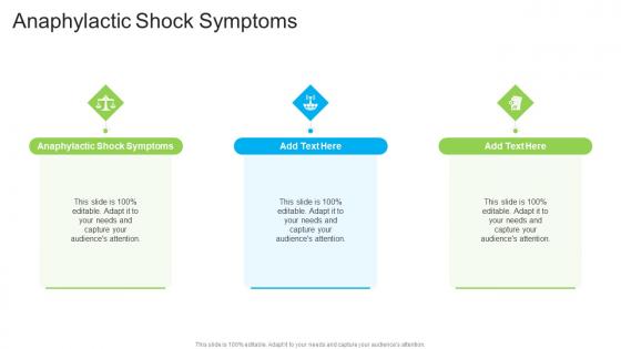 Anaphylactic Shock Symptoms In Powerpoint And Google Slides Cpb