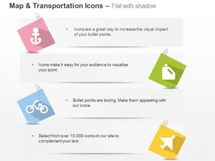 Anchor fuel cane cycle plane ppt icons graphics