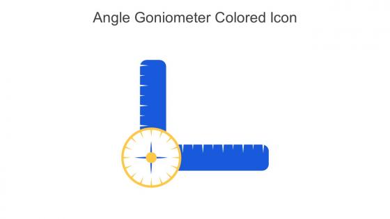 Angle Goniometer Colored Icon In Powerpoint Pptx Png And Editable Eps Format