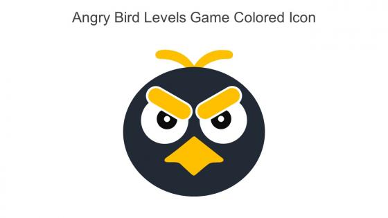 Angry Bird Levels Game Colored Icon In Powerpoint Pptx Png And Editable Eps Format