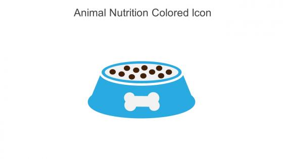 Animal Nutrition Colored Icon In Powerpoint Pptx Png And Editable Eps Format