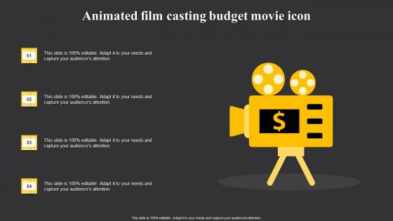 Animated Film Casting Budget Movie Icon