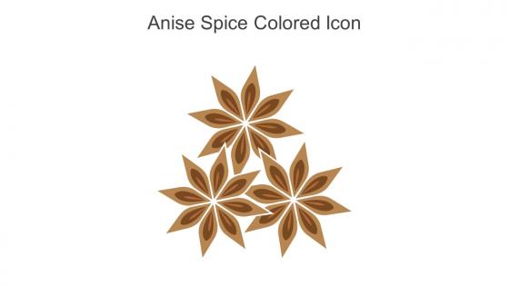 Anise Spice Colored Icon In Powerpoint Pptx Png And Editable Eps Format