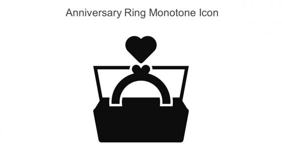 Anniversary Ring Monotone Icon In Powerpoint Pptx Png And Editable Eps Format