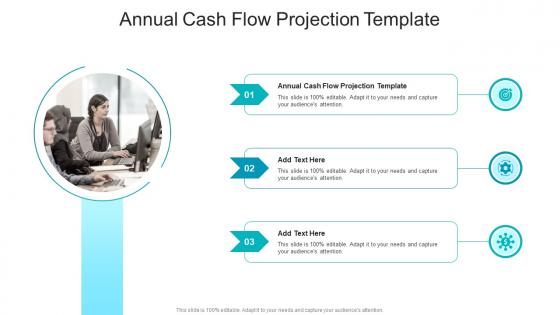 Annual Cash Flow Projection Template In Powerpoint And Google Slides Cpb