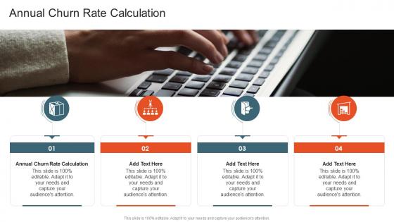 Annual Churn Rate Calculation In Powerpoint And Google Slides Cpb