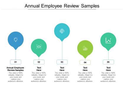 Annual employee review samples ppt powerpoint presentation pictures icons cpb