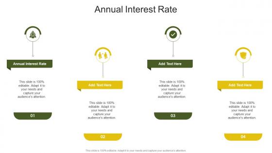 Annual Interest Rate In Powerpoint And Google Slides Cpb