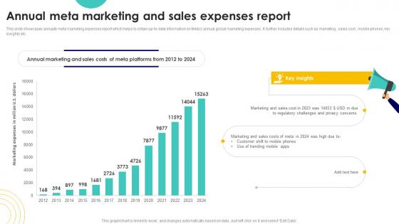 Annual Meta Marketing And Sales Expenses Report