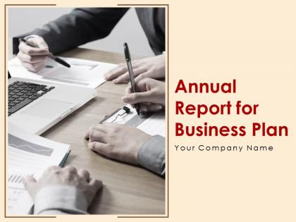 Annual report for business plan powerpoint presentation slides