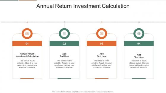 Annual Return Investment Calculation In Powerpoint And Google Slides Cpb