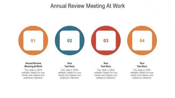 Annual review meeting at work ppt powerpoint presentation model inspiration cpb