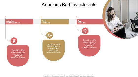 Annuities Bad Investments In Powerpoint And Google Slides Cpb