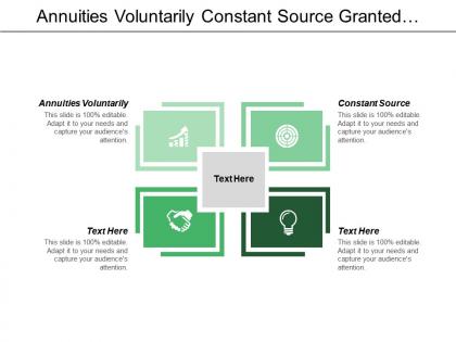 Annuities voluntarily constant source granted continue mistreated criticisms