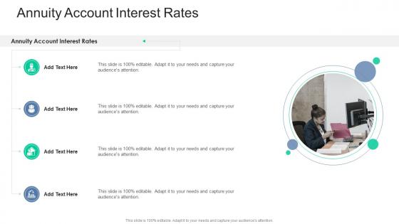 Annuity Account Interest Rates In Powerpoint And Google Slides Cpb
