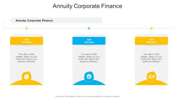 Annuity Corporate Finance In Powerpoint And Google Slides Cpb
