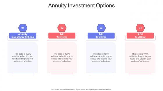 Annuity Investment Options In Powerpoint And Google Slides Cpb