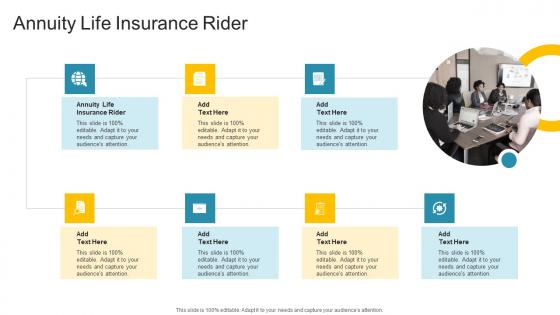 Annuity Life Insurance Rider In Powerpoint And Google Slides Cpb