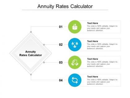 Annuity rates calculator ppt powerpoint presentation model topics cpb