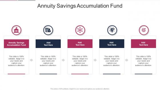 Annuity Savings Accumulation Fund In Powerpoint And Google Slides Cpb