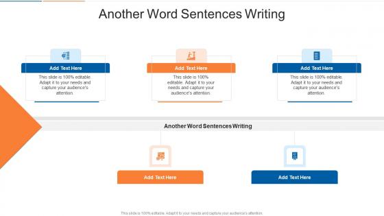 Another Word Sentences Writing In Powerpoint And Google Slides Cpb