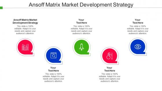 Ansoff Matrix Market Development Strategy Ppt Powerpoint Presentation File Inspiration Cpb