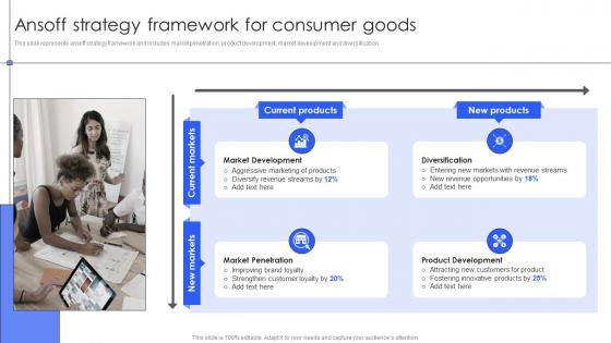 Ansoff Strategy Framework For Consumer Goods