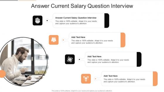 Answer Current Salary Question Interview In Powerpoint And Google Slides Cpb