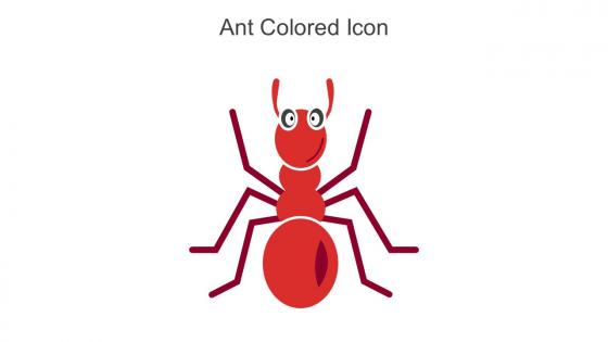 Ant Colored Icon In Powerpoint Pptx Png And Editable Eps Format