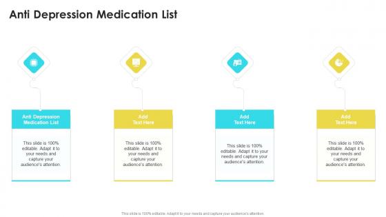Anti Depression Medication List In Powerpoint And Google Slides Cpb