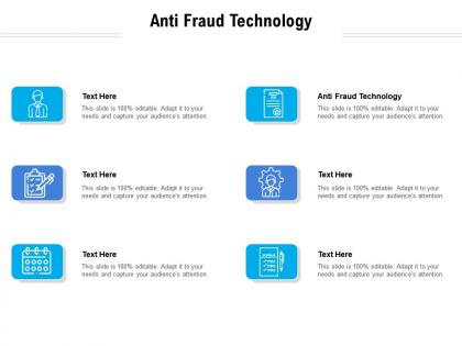 Anti fraud technology ppt powerpoint presentation outline inspiration cpb