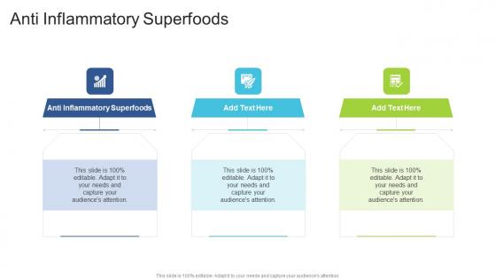 Anti Inflammatory Superfoods In Powerpoint And Google Slides Cpb