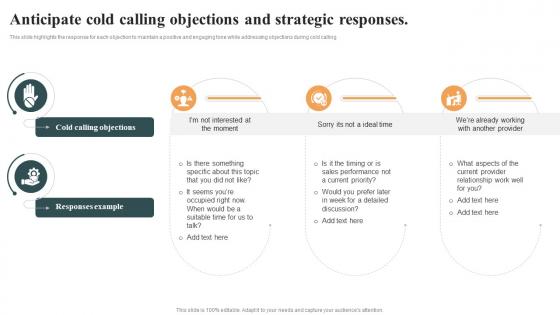 Anticipate Cold Calling Objections Optimizing Cold Calling Process To Maximize SA SS