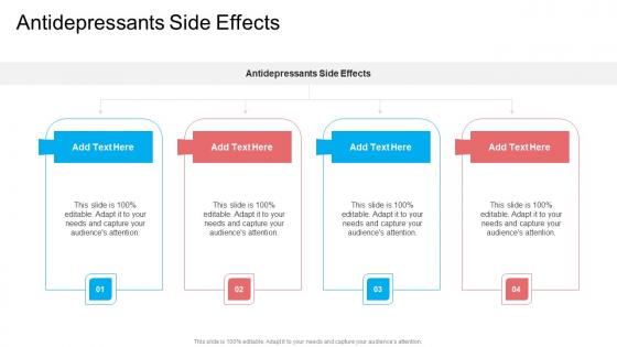 Antidepressants Side Effects In Powerpoint And Google Slides Cpb