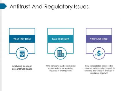 Antitrust and regulatory issues powerpoint slide backgrounds
