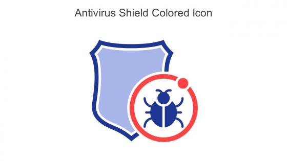 Antivirus Shield Colored Icon In Powerpoint Pptx Png And Editable Eps Format