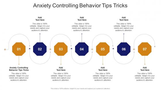 Anxiety Controlling Behavior Tips Tricks In Powerpoint And Google Slides Cpb