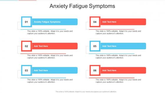 Anxiety Fatigue Symptoms In Powerpoint And Google Slides Cpb