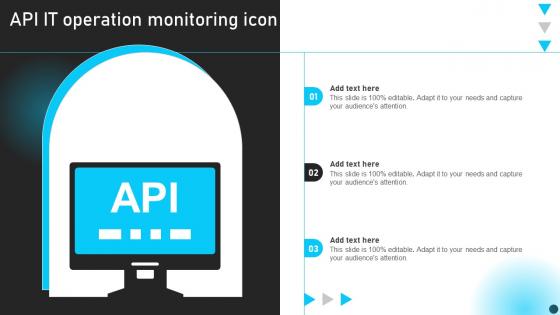 API IT Operation Monitoring Icon