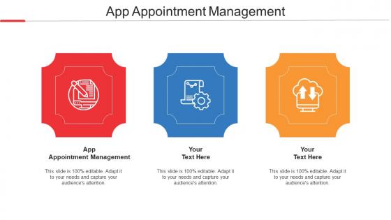 App Appointment Management Ppt Powerpoint Presentation Model Example Cpb