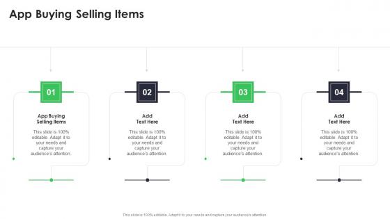 App Buying Selling Items In Powerpoint And Google Slides Cpb