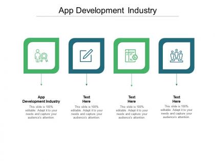 App development industry ppt powerpoint infographic template smartart cpb